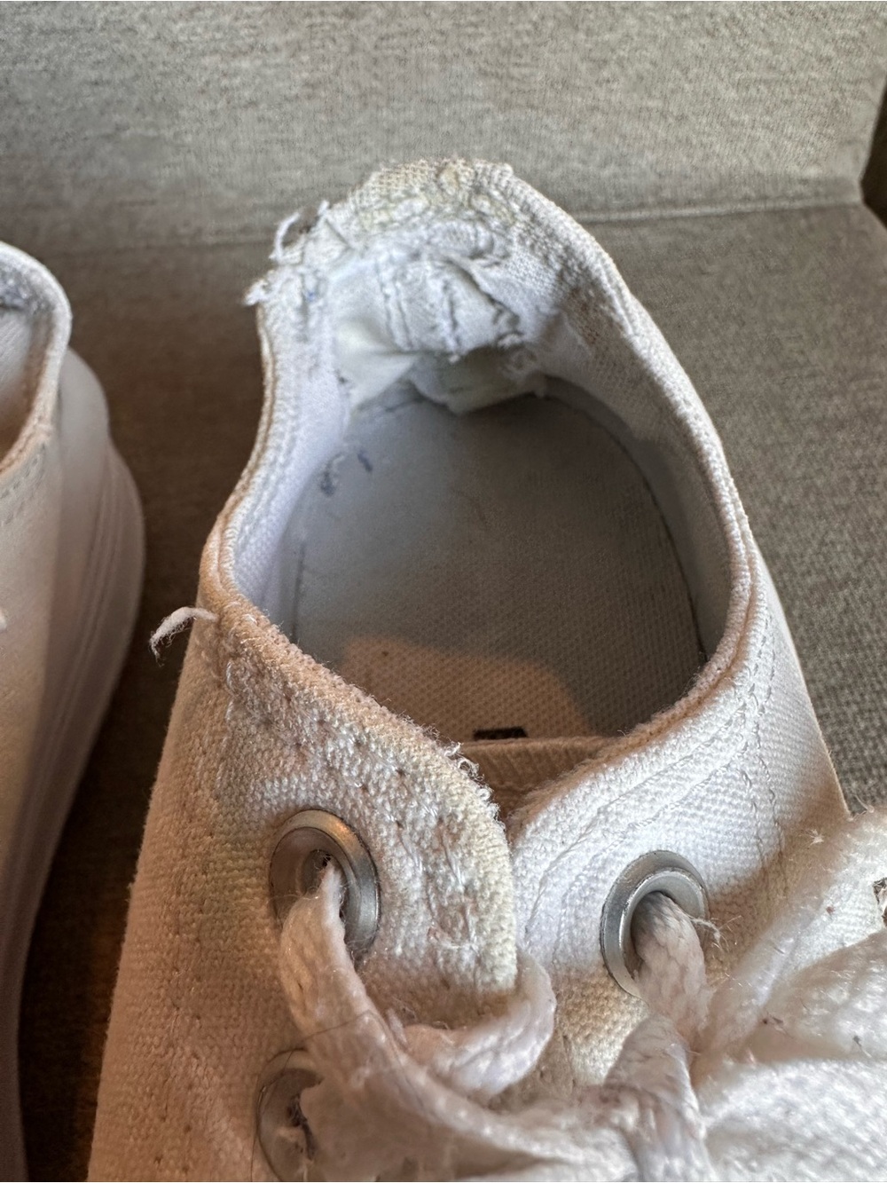 White Platform Converse - Picture 9 of 9